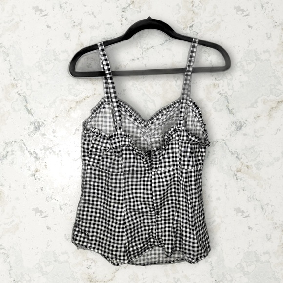 Torrid Gingham Poplin Cami - Picture 4 of 11